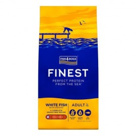 Fish4Dogs 深海白魚無麩質低敏成犬配方(大粒) - 6kg